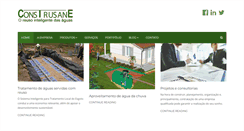 Desktop Screenshot of construsane.com.br